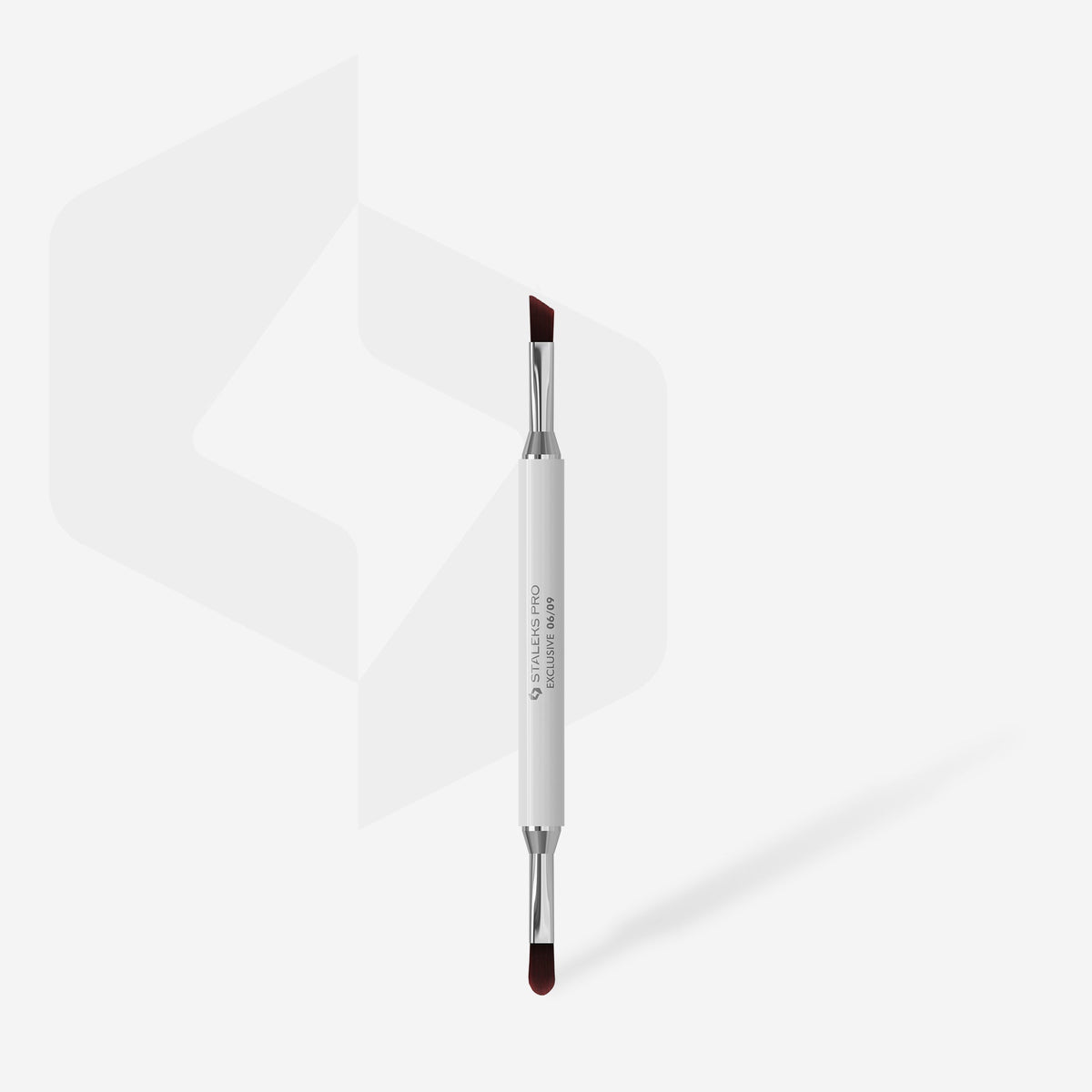Pincel Dupla Ponta STALEKS EXCLUSIVE 06/09 — Gel 11 mm / Gel 9 mm