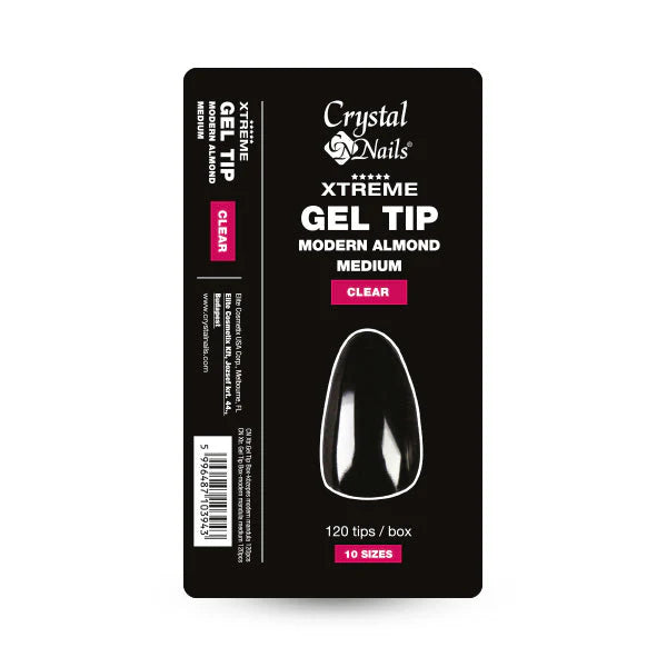 Soft Gel Tip box - modern almond medium (120 pcs)