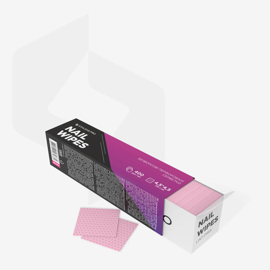 Wipes Lint Free EXPERT Pink (400 Unidades)