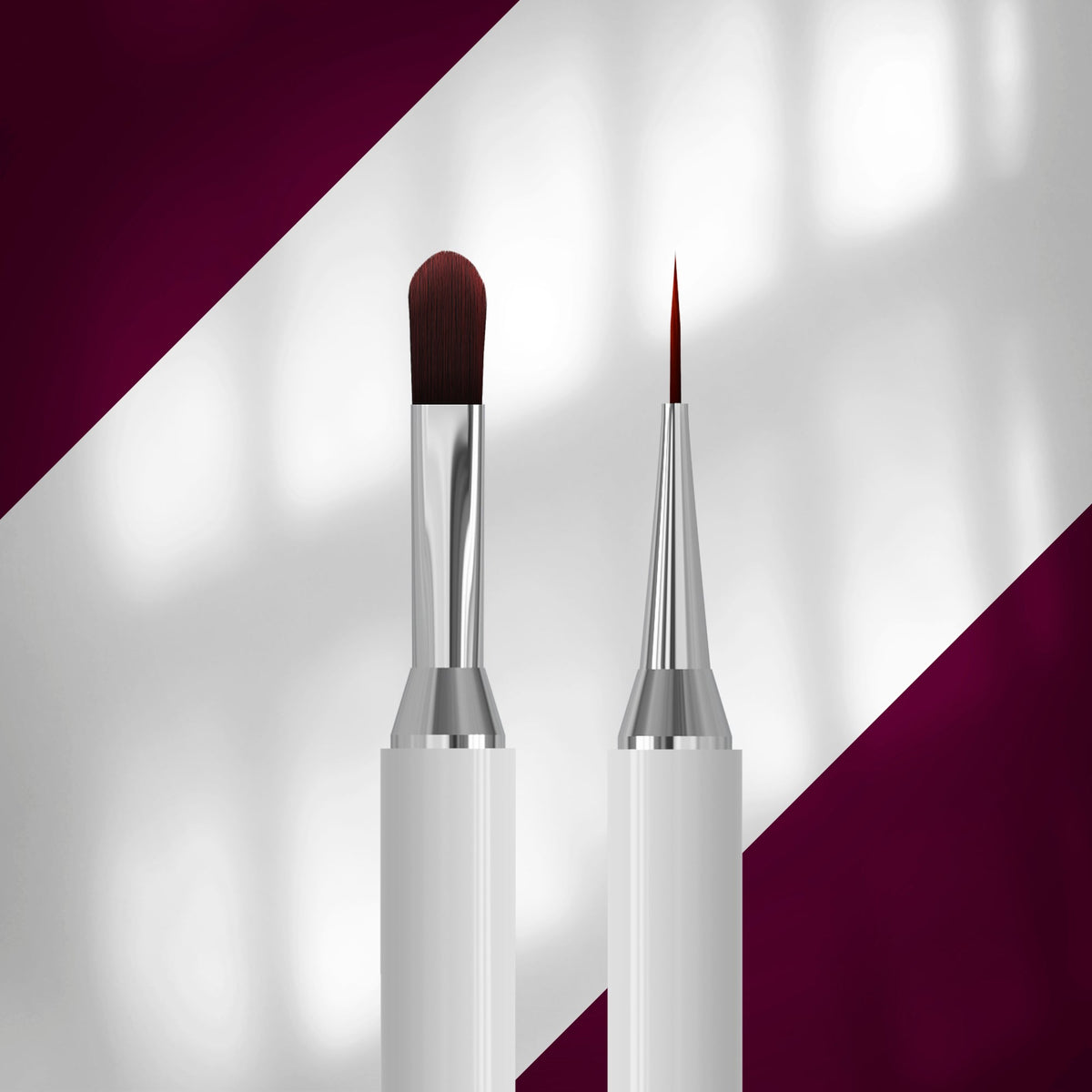 Pincel Dupla Ponta STALEKS EXCLUSIVE 06/11 — Gel 11 mm / Liner 12 mm