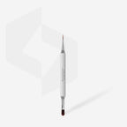 Pincel Dupla Ponta STALEKS EXCLUSIVE 06/11 — Gel 11 mm / Liner 12 mm
