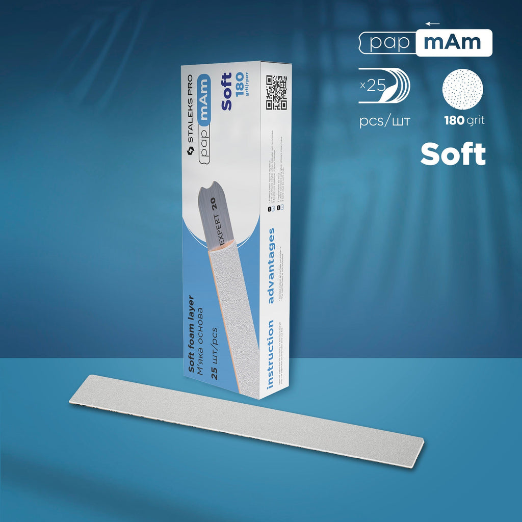 Limas descartáveis - 180 soft (25 uni.) — STALEKS DFCE-20-180/25w — imagem 1
