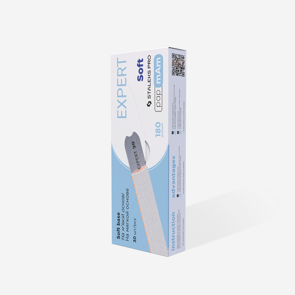 Limas descartáveis - 180 soft (25 uni.) — STALEKS DFCE-20-180/25w — imagem 4