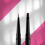 Pincel Dupla Ponta EXPERT Liner 7 mm / Gel 7 mm — Detalhe e Versatilidade Profissional