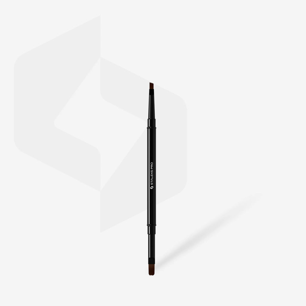 Pincel Dupla Face EXPERT para Gel 11 mm / 7 mm — Aplicação Rápida e Precisa
