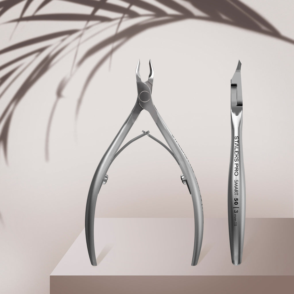 Alicate de Cutículas Smart 50 – 3 mm — STALEKS NS-50-3 — imagem 1