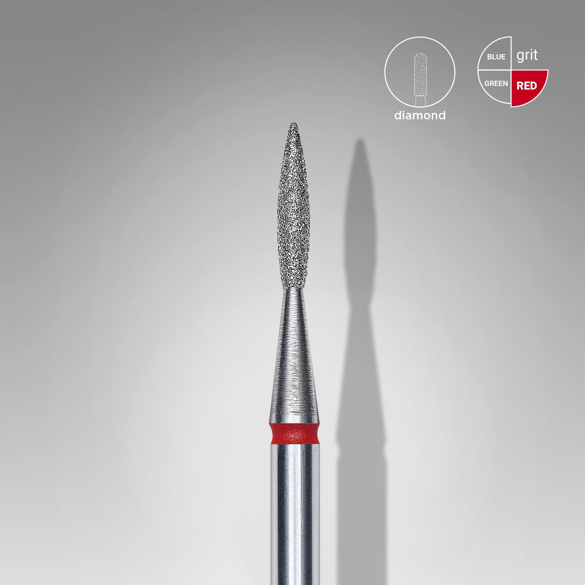 Ponteira flama (1,6 mm vermelha) — STALEKS FA11R016/8 — imagem 1